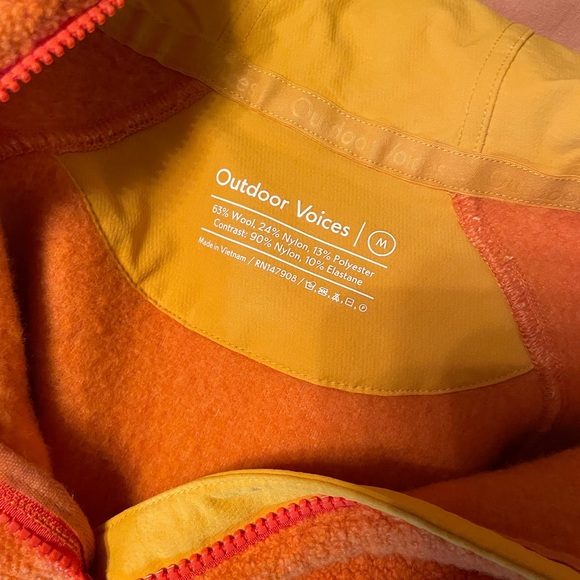 Outdoor Voices MegaFleece Half-Zip Hoodie - Picture 3 of 3
